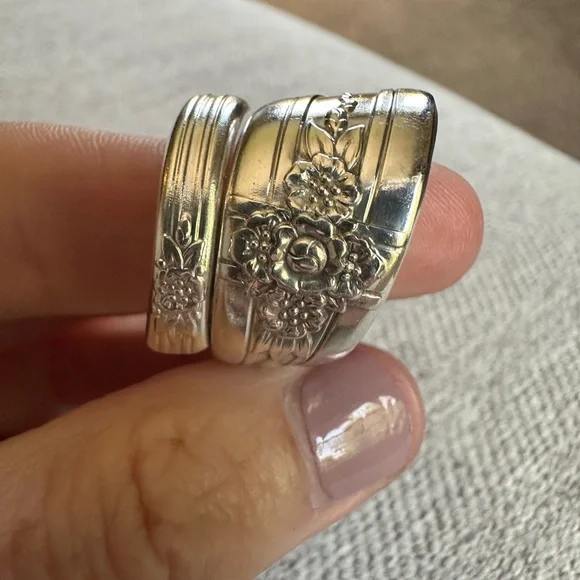Silverware Floral Ring - Picture 7 of 15